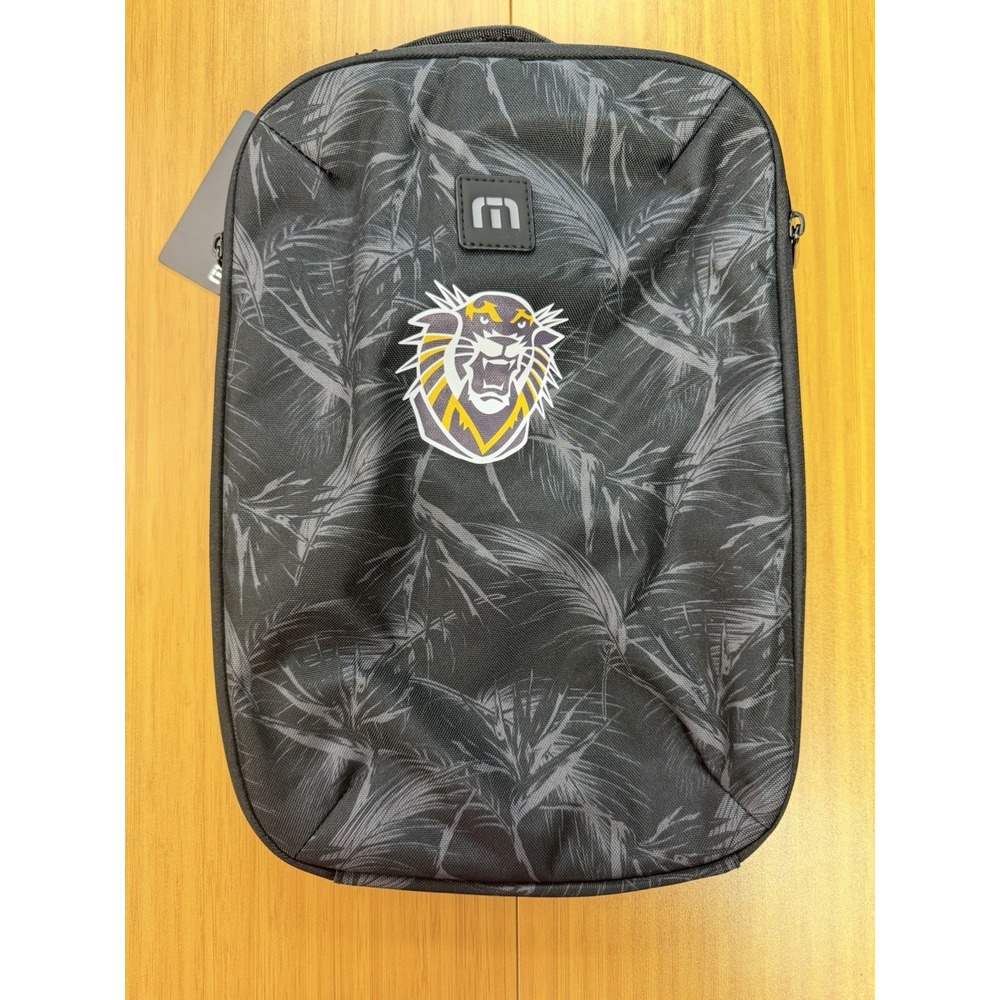 Travis Mathew Gold Paradise Print -  NWT  Bag Floral Black Flower